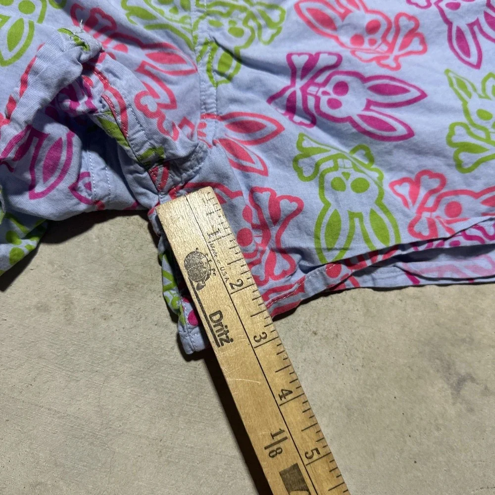 Psycho Bunny Boxer Sleep Shorts with Embroidered Logo SZ Medium Colorful